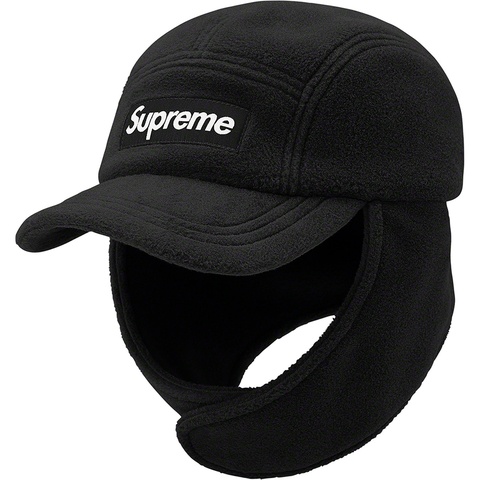 Supreme Polartec® Earflap Camp Cap - Black