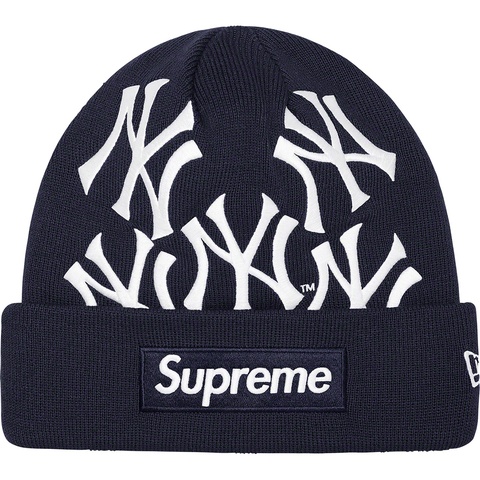 Supreme®/New York Yankees™/New Era® Box Logo Beanie - Supreme
