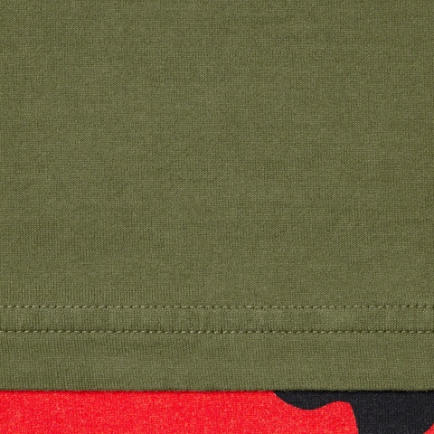 Supreme Layered S/S Top - Light Olive