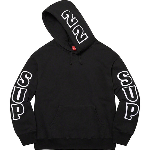 トップス Supreme 22SS Team Chenille Hooded Supreme Team Chenille Hooded Sweatshirt - Supreme