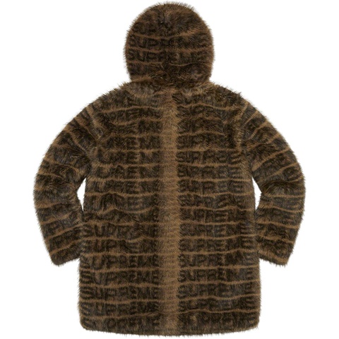 バ*ス様 Supreme Faux Fur Hooded Coat　シュプリーム Faux Fur Hooded Coat - spring/summer 2022 - Supreme