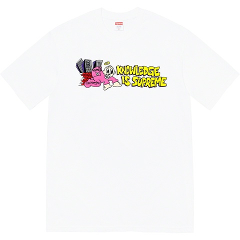 Supreme Knowledge Tee - White