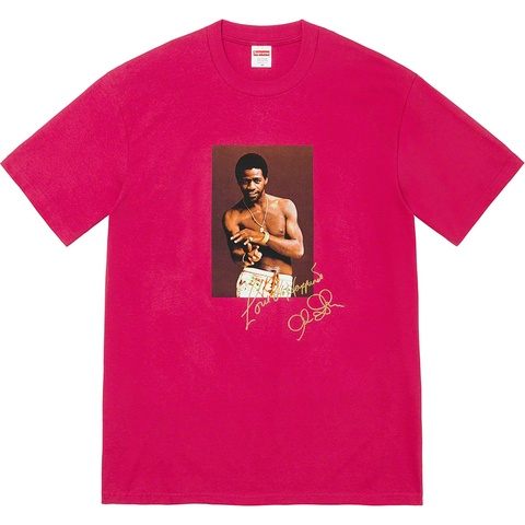 Supreme Al Green Tee - Magenta