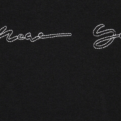 Supreme Script Stripe Sweatpant - Black
