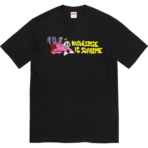 Supreme Knowledge Tee - Black