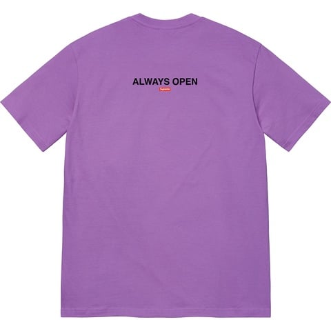 Supreme Gas Tee - Purple