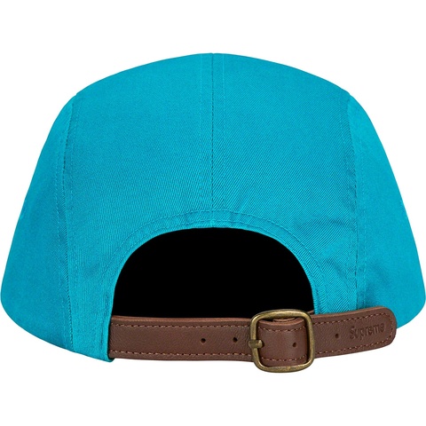 Supreme Washed Chino Twill Camp Cap - Teal