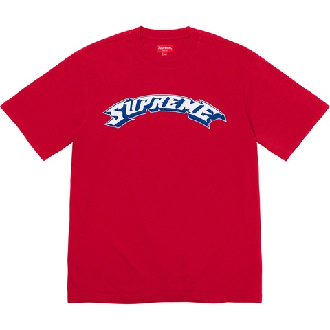 Supreme Appliqué Arc S/S Top - Red