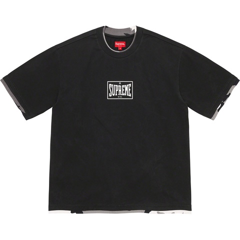 Supreme Layered S/S Top - Black