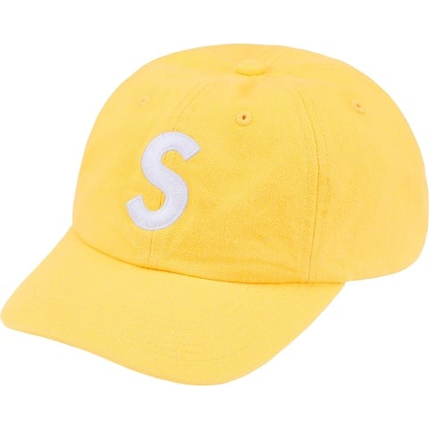 Supreme Kevlar™ Denim S Logo 6-Panel - Yellow