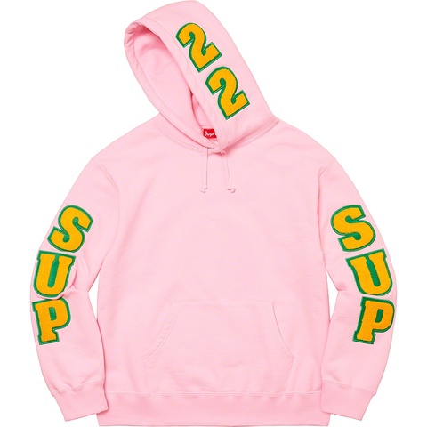 Supreme Team Chenille Hooded Sweatshirt - Supreme