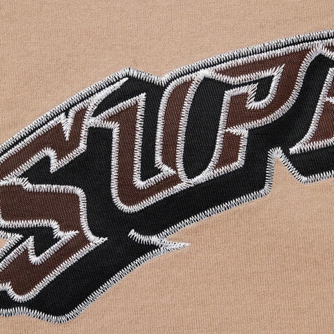 Supreme Appliqué Arc S/S Top - Dark Taupe