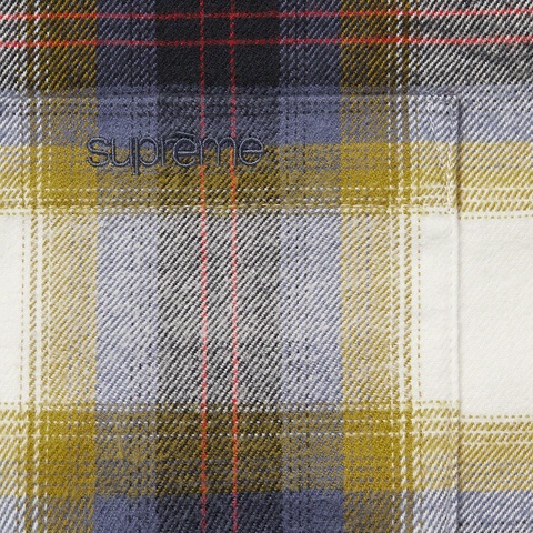 Brushed Plaid Flannel Shirt - spring/summer 2022 - Supreme