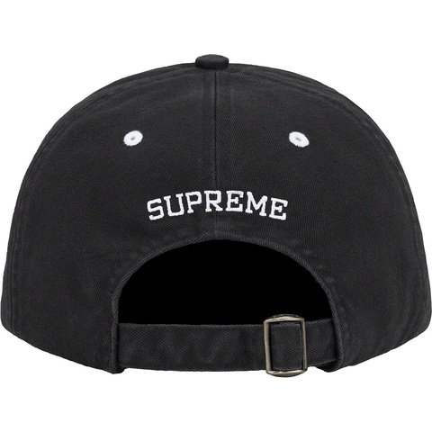 Supreme Crest 6-Panel - Black