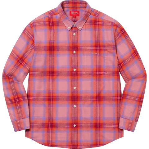 Brushed Plaid Flannel Shirt - spring/summer 2022 - Supreme