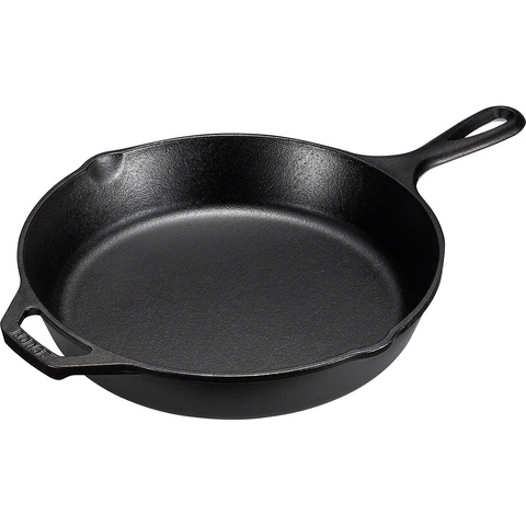 Supreme Supreme®/Lodge 10" Cast Iron Skillet - Black