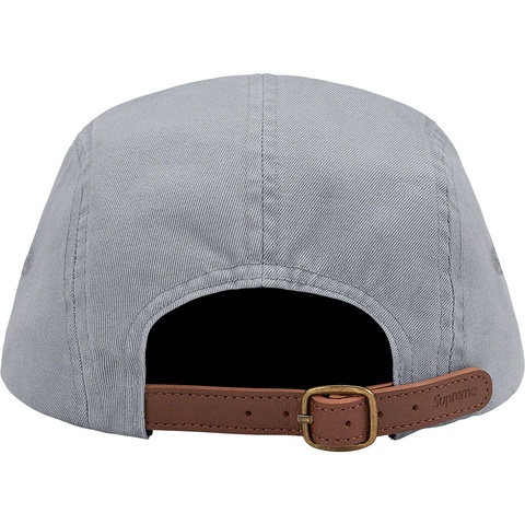 Supreme Washed Chino Twill Camp Cap - Grey