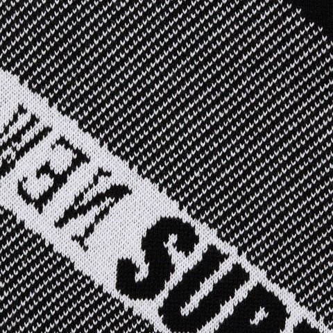 Supreme Stripe Sweater Vest - Black