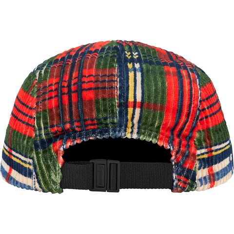 Supreme Corduroy Camp Cap - Plaid