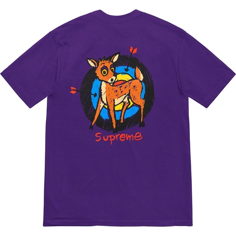 Supreme Deer Tee - Purple
