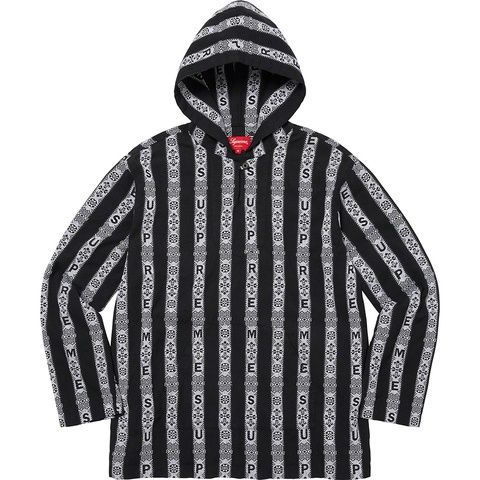 Supreme Baja Hooded Shirt - Black