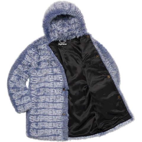 Faux Fur Hooded Coat - spring/summer 2022 - Supreme
