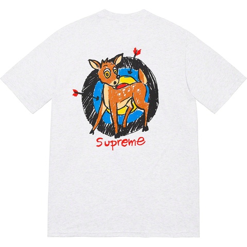Supreme Deer Tee - Ash Grey