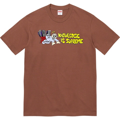 Supreme Knowledge Tee - Brown