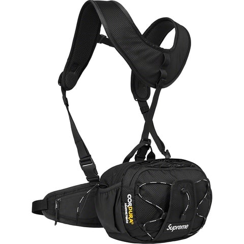 Supreme Harness Waist Bag - Black