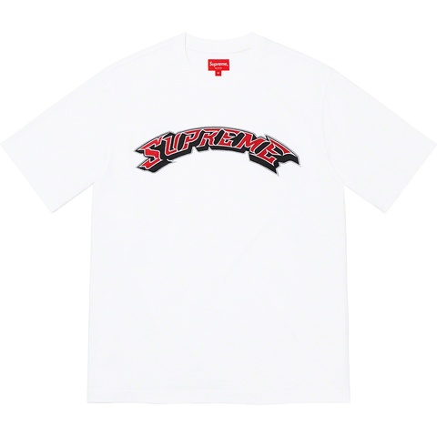 Supreme Appliqué Arc S/S Top - White