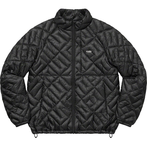 Spellout Quilted Lightweight Down Jacket - Supreme