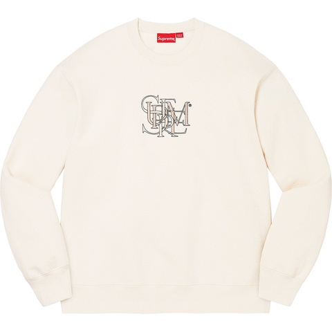 Supreme Overlap Crewneck - Natural