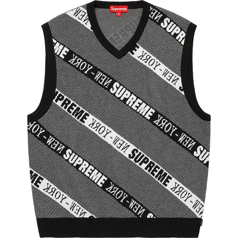 Stripe Sweater Vest - spring/summer 2022 - Supreme
