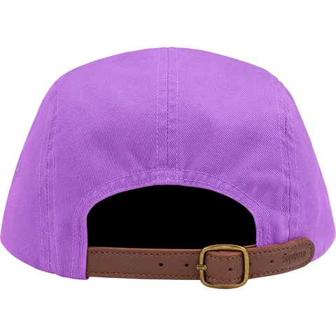 Supreme Washed Chino Twill Camp Cap - Light Purple