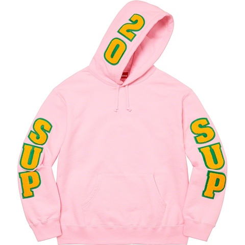 Supreme Team Chenille Hooded Sweatshirt - Supreme