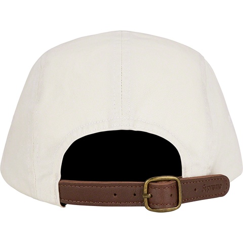 Supreme Washed Chino Twill Camp Cap - Stone
