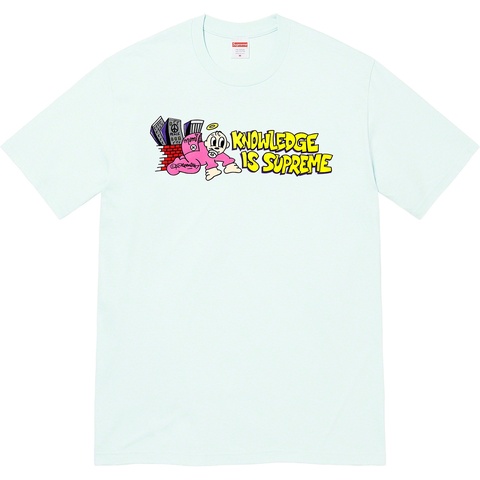 Supreme Knowledge Tee - Pale Blue