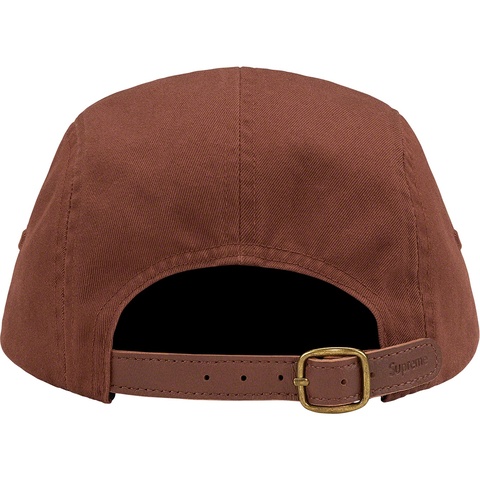 Supreme Washed Chino Twill Camp Cap - Brown