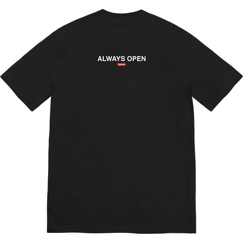 Supreme Gas Tee - Black