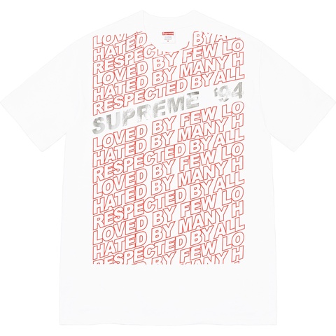 Supreme Respected Tee - White