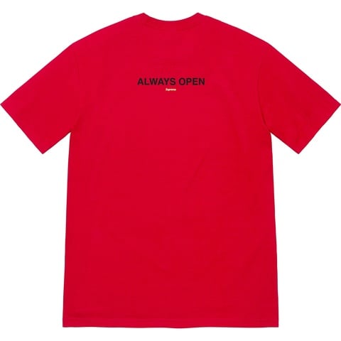 Supreme Gas Tee - Red