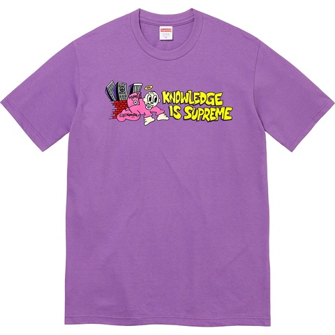 Supreme Knowledge Tee - Purple