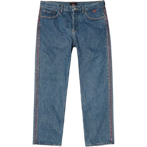 Supreme®/B.B.Simon® Studded Regular Jean - Supreme