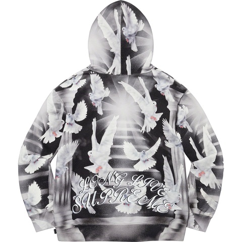 Supreme Doves Hooded Sweatshirt - Black