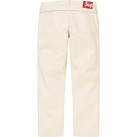 Supreme Supreme®/B.B.Simon® Studded Regular Jean - Natural