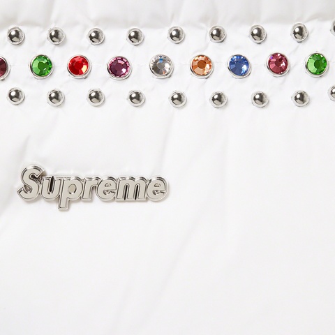 Supreme Supreme®/B.B. Simon® Studded Puffer Jacket - White