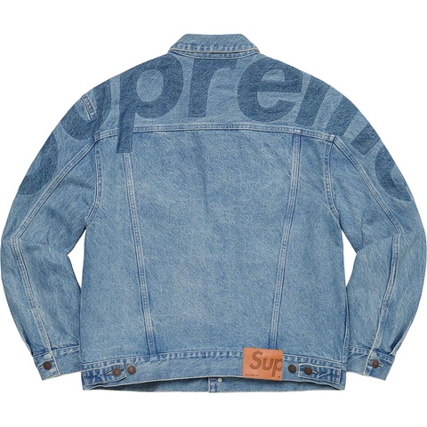 Inset Logo Denim Trucker Jacket - Supreme