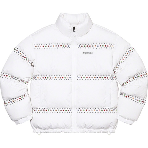 Supreme®/B.B. Simon® Studded Puffer Jacket - Supreme
