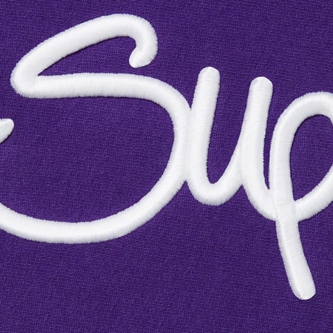 トップス Supreme Raised Handstyle Hooded TA2348 Raised Handstyle Hooded Sweatshirt - Supreme