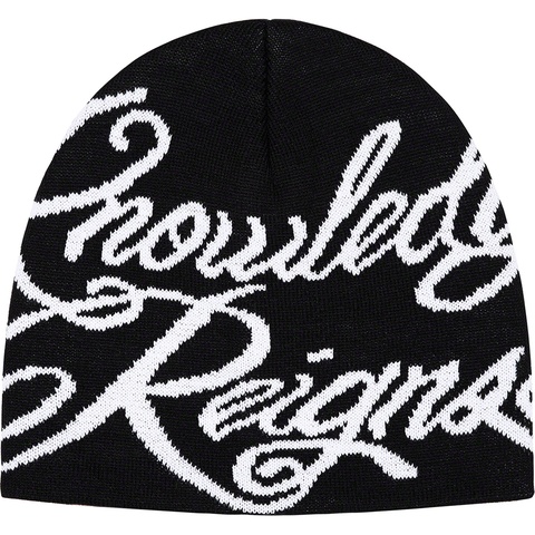 Supreme Knowledge Reigns Beanie - Black